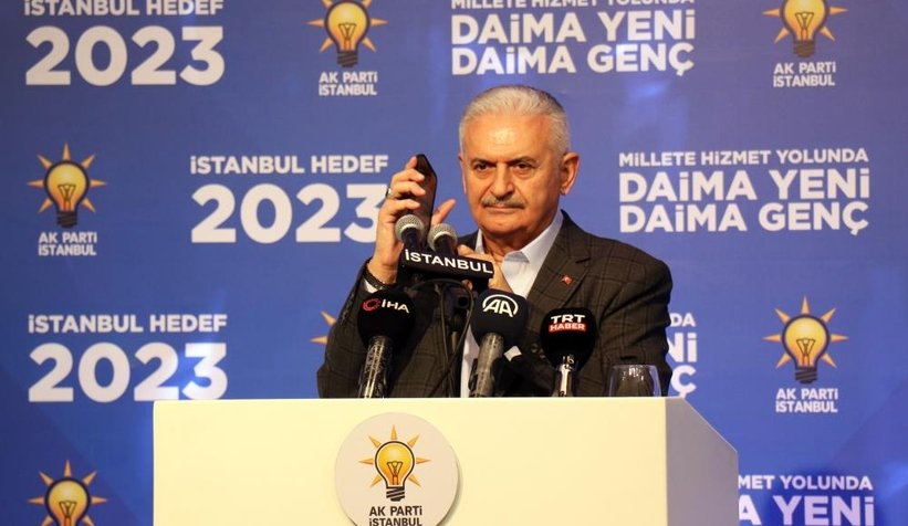 Reisi ara sloganları üzerine aranan Cumhurbaşkanı Erdoğan partililere seslendi