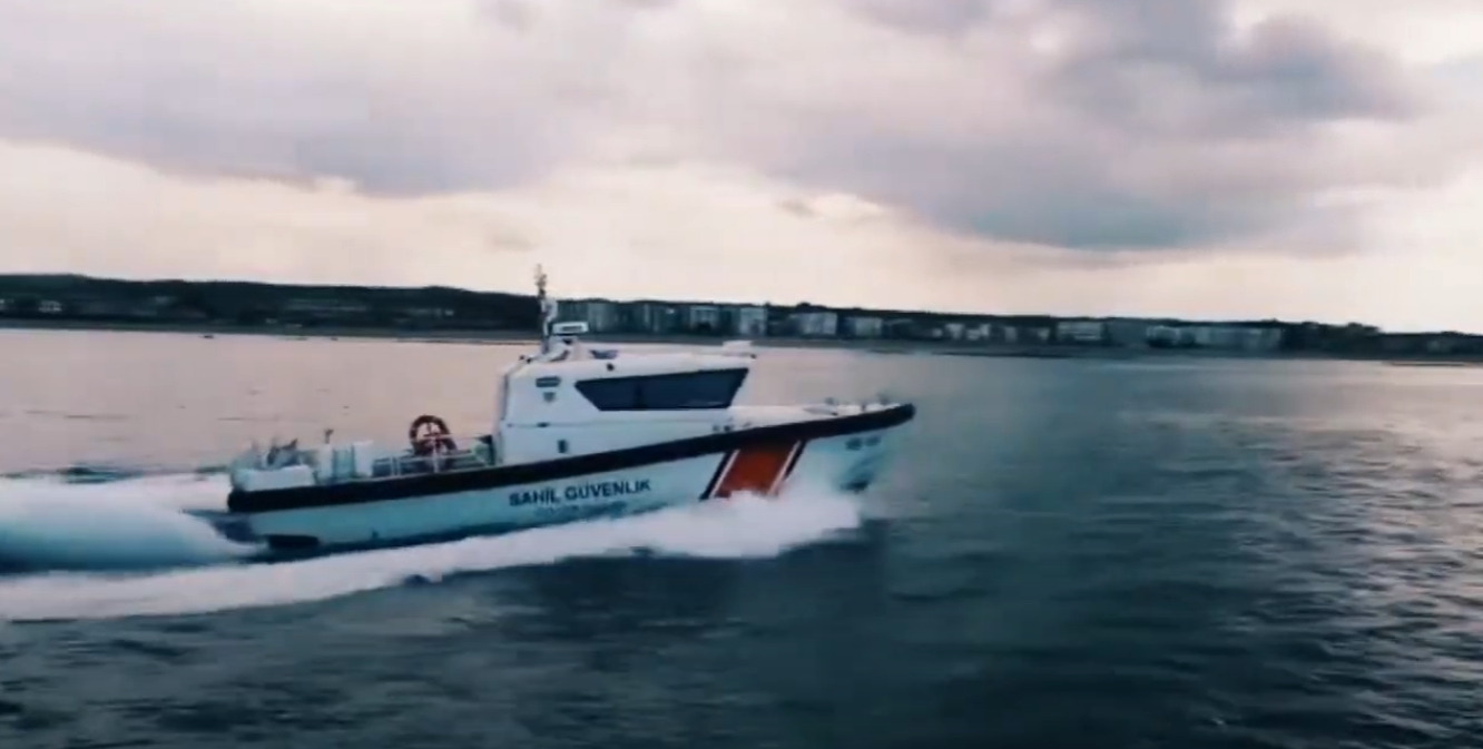 RO-RO gemisindeki hasta kurtarma operasyonunun görüntüleri ortaya çıktı