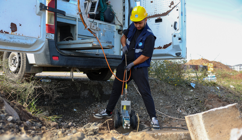 Robotlar altyapıya indi
