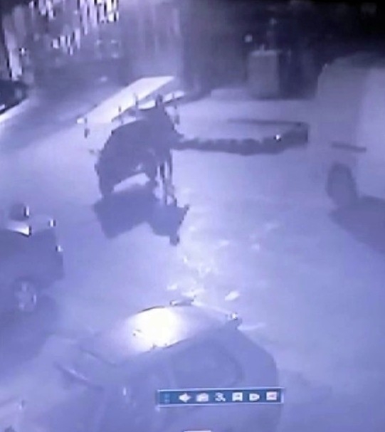 Römorku böyle çaldı