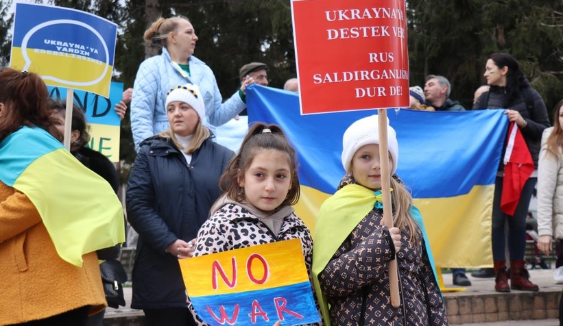 Rusya'yı protesto ettiler