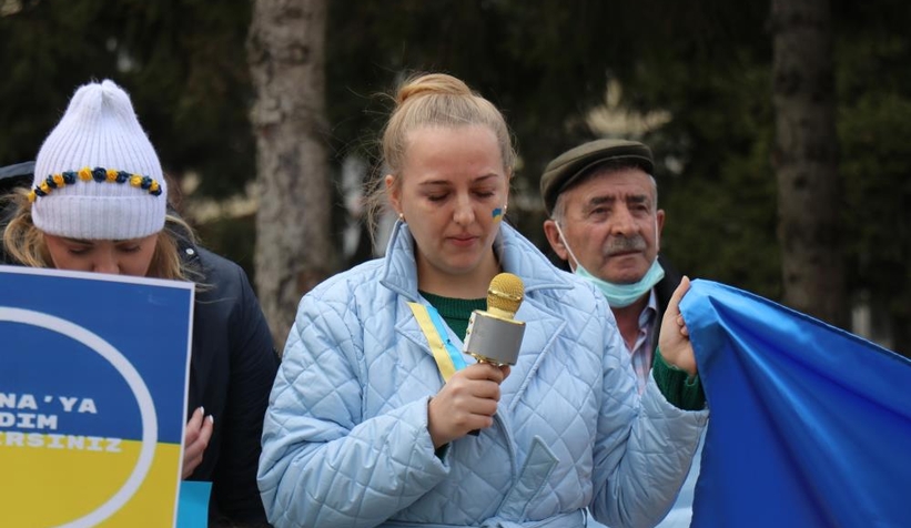 Rusya'yı protesto ettiler