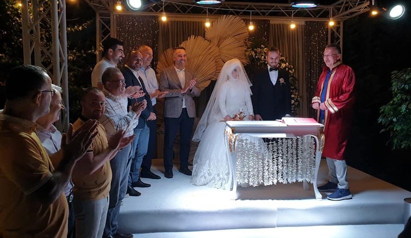 Şaban İpek dünya evine girdi