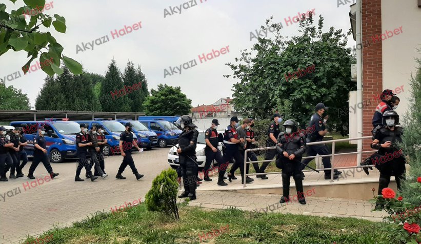 Şafak operasyonunda 8 tutuklama; Böyle getirildiler