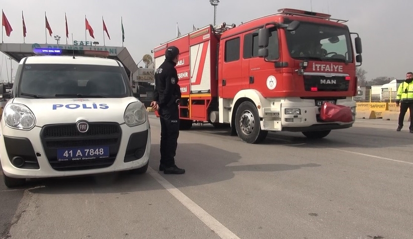 Safiport limanında patlama