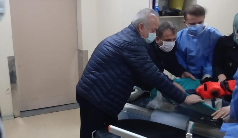 Sağlık Müdürü yaralı 112 personeli için seferber oldu