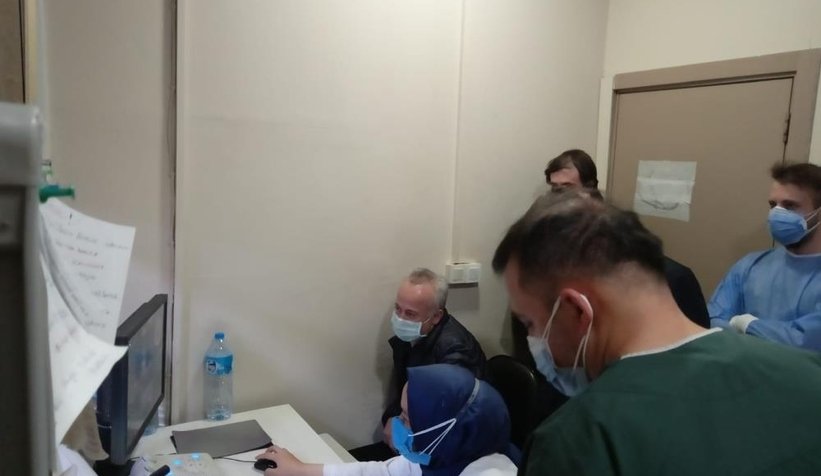 Sağlık Müdürü yaralı 112 personeli için seferber oldu