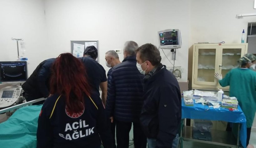 Sağlık Müdürü yaralı 112 personeli için seferber oldu