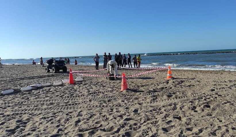 Sahile vuran varil AFAD'ı alarma geçirdi