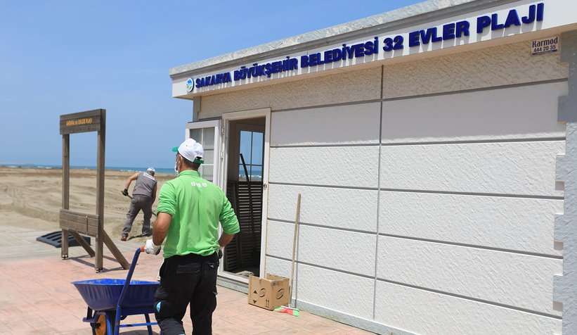 Sahiller yaz ahazırlanıyor