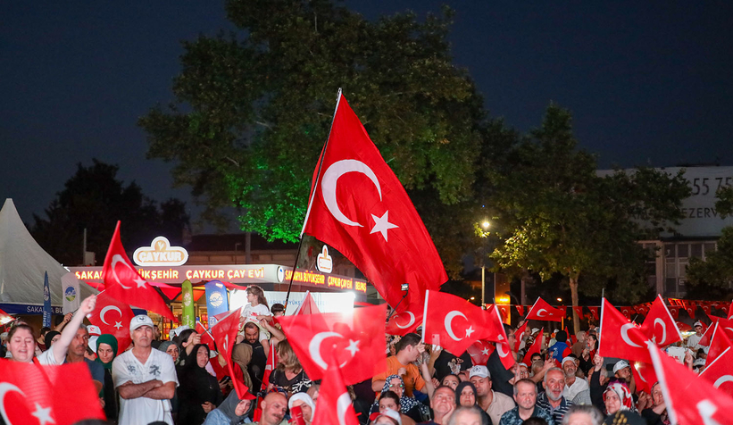 Sakarya 7 yıl sonra aynı meydanda tek yürek oldu