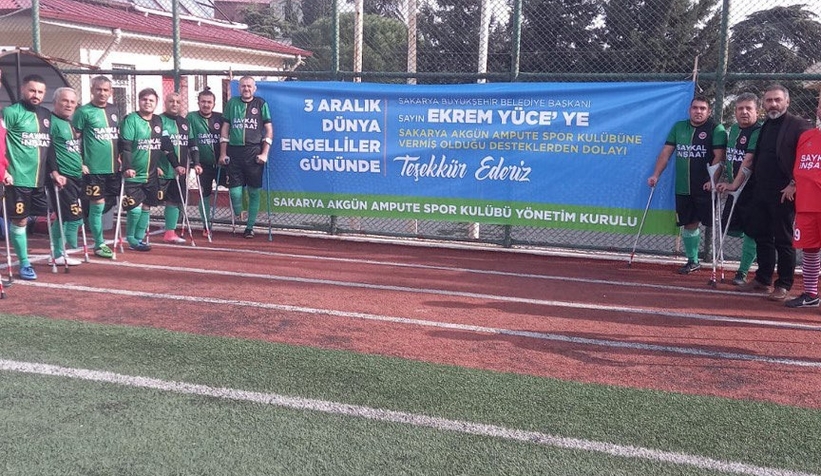 Sakarya Ampute Engelliler Takımı’nda üst lige çıkmayı garantiledi