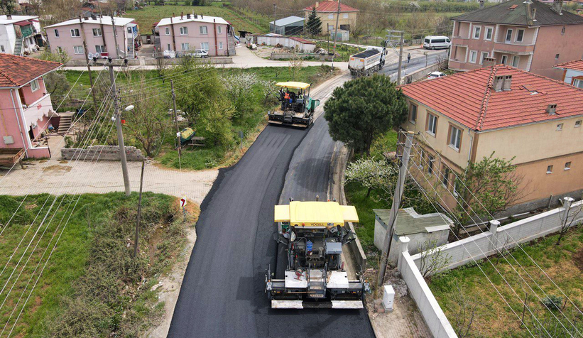 Sakarya Büyükşehir asfalt sezonunu açtı