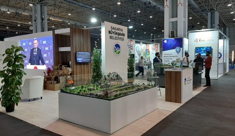 Sakarya Büyükşehir EXPOBEL’de yoğun ilgi gördü