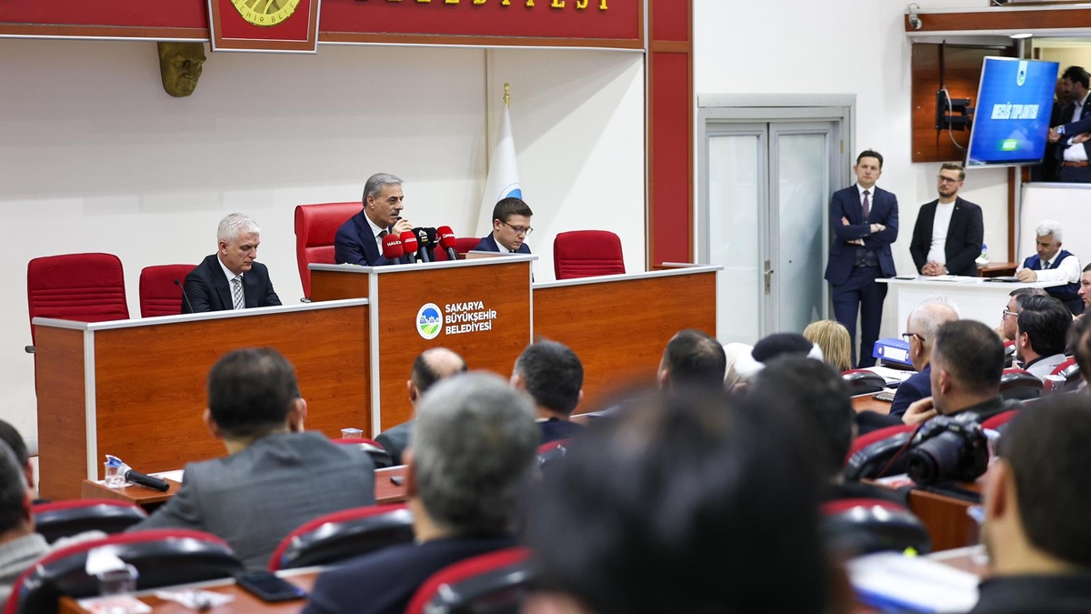 Sakarya Büyükşehir Meclisi toplandı
