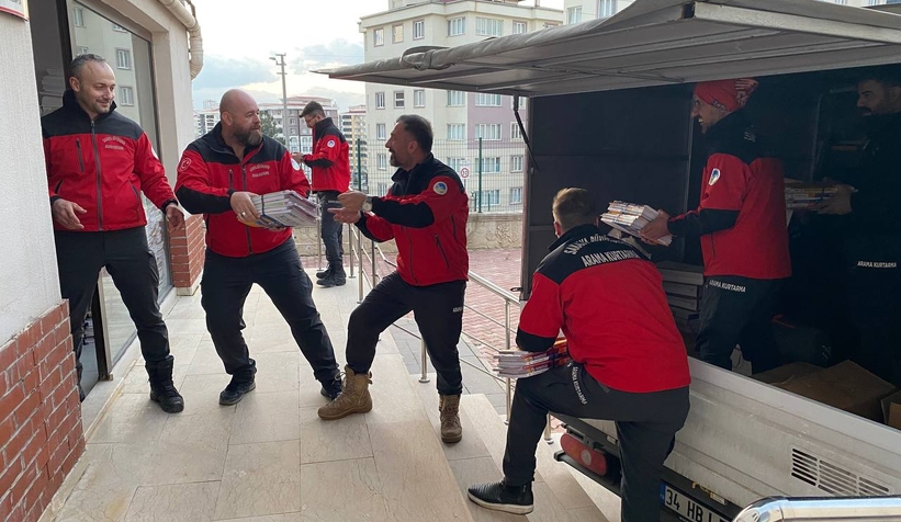 Sakarya Büyükşehirden depremzedelere yardım