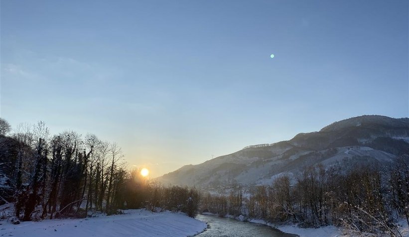 Sakarya buz kesti, o ilçe eksi 19.4'ü gördü