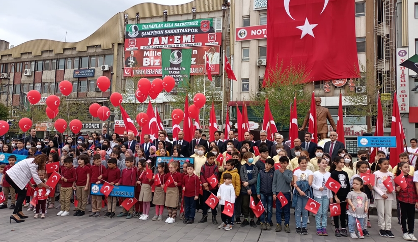 Sakarya'da 23 Nisan kutlanıyor