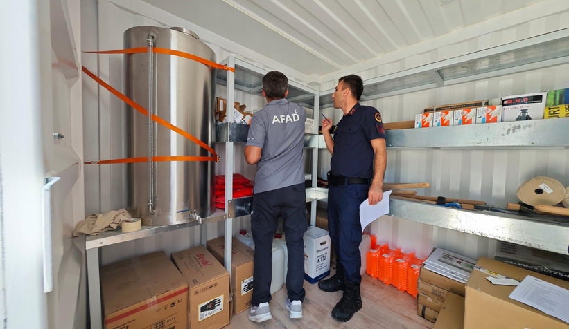 Sakarya'da 3 ilçeye afet konteyneri