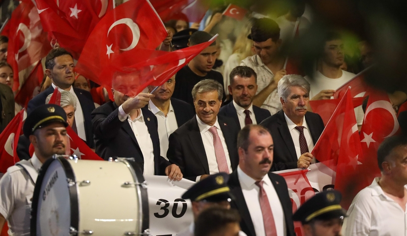 Sakarya'da 30 Ağustos Zaferi fener alayı ile kutlandı