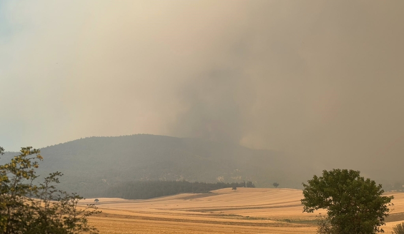 Sakarya'da başlayıp Bilecik'e sıçrayan orman yangını kısmen kontrol altında