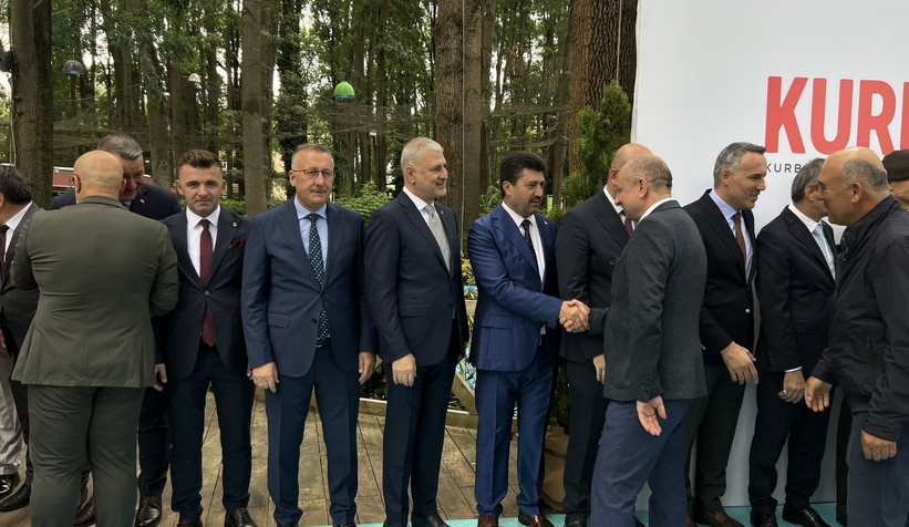 Sakarya'da bayramlaşma töreni