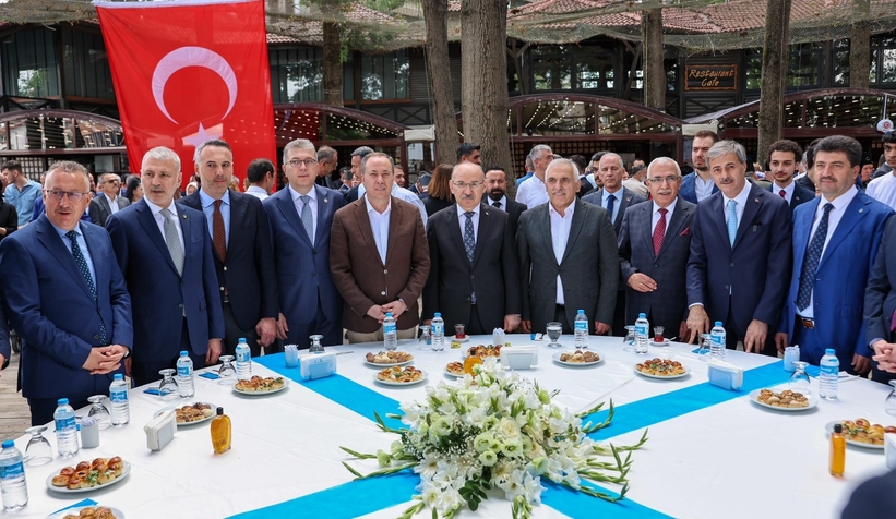 Sakarya'da bayramlaşma töreni