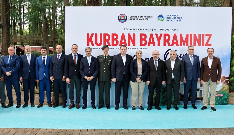 Sakarya'da bayramlaşma töreni