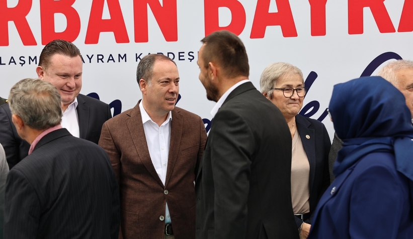 Sakarya'da bayramlaşma töreni