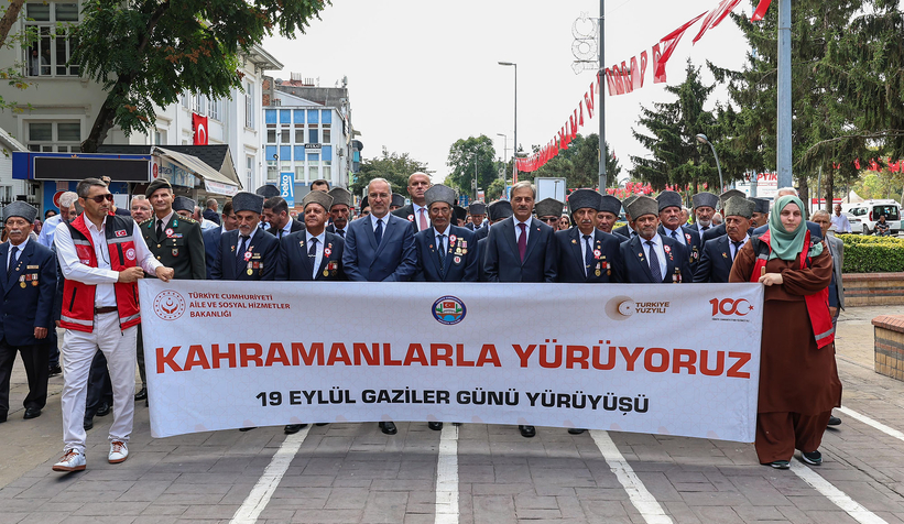 Sakarya'da Gaziler Günü törenle kutlandı