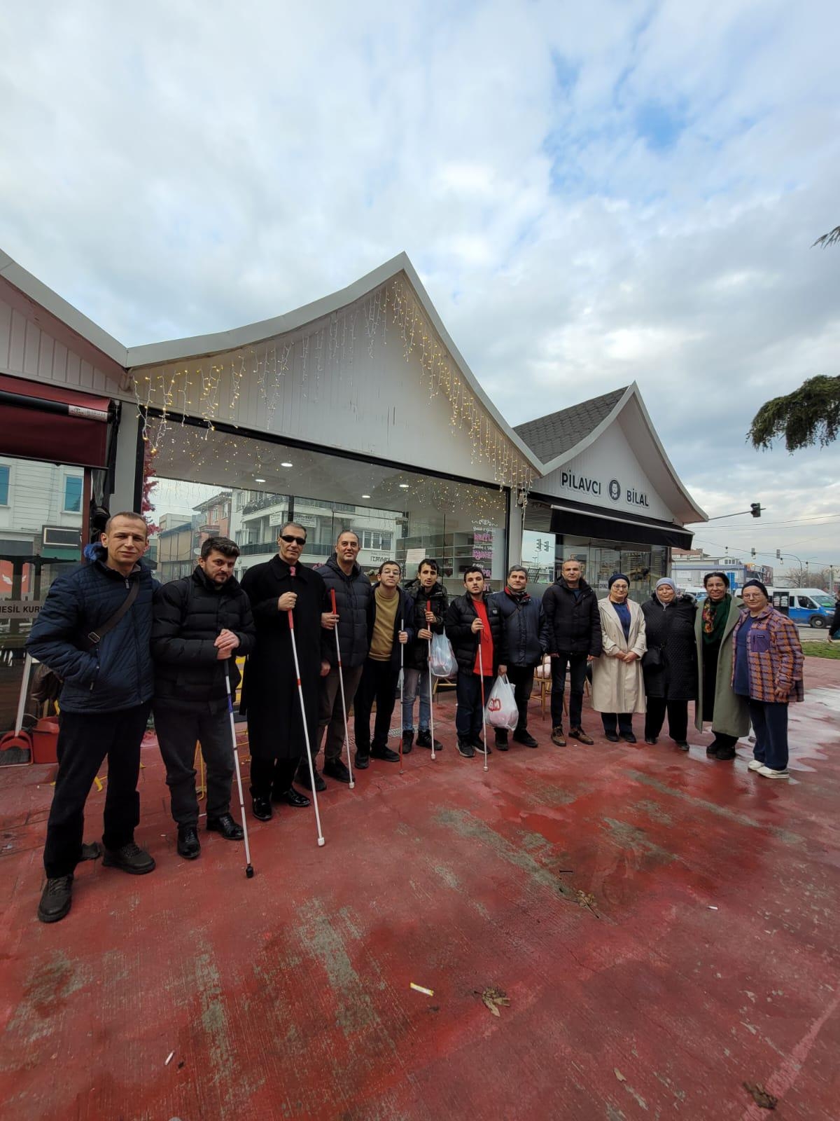 Sakarya'da görme engellilere yönelik çalışma