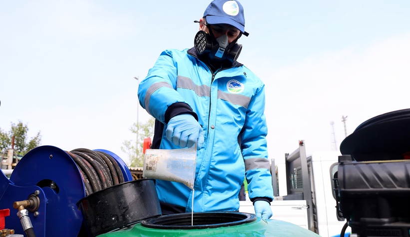 Sakarya'da haşereyle mücadele başladı