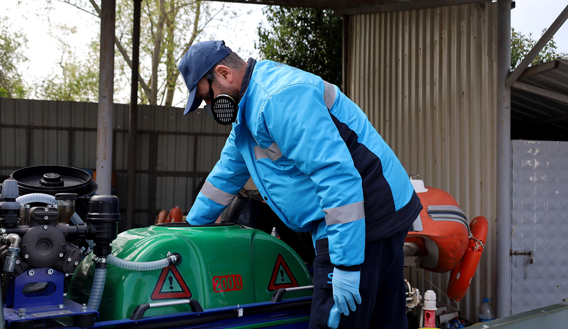 Sakarya'da haşereyle mücadele başladı
