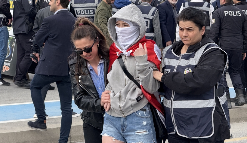 Sakarya'da izinsiz gösteri: 15 gözaltı