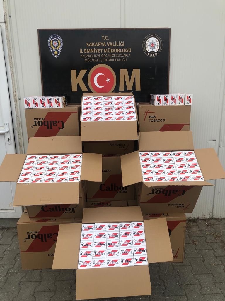 Sakarya'da kaçakçılık operasyonları: 39 gözaltı