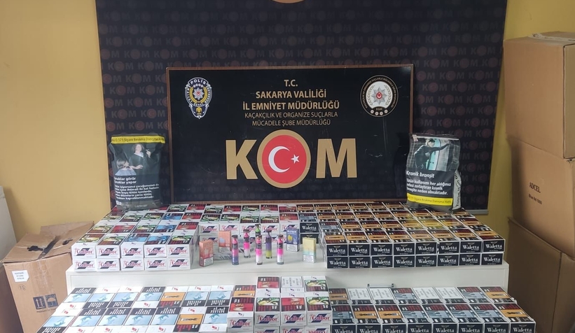 Sakarya'da kaçakçılık operasyonları: 39 gözaltı