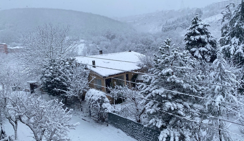 Sakarya'da kar etkili oluyor