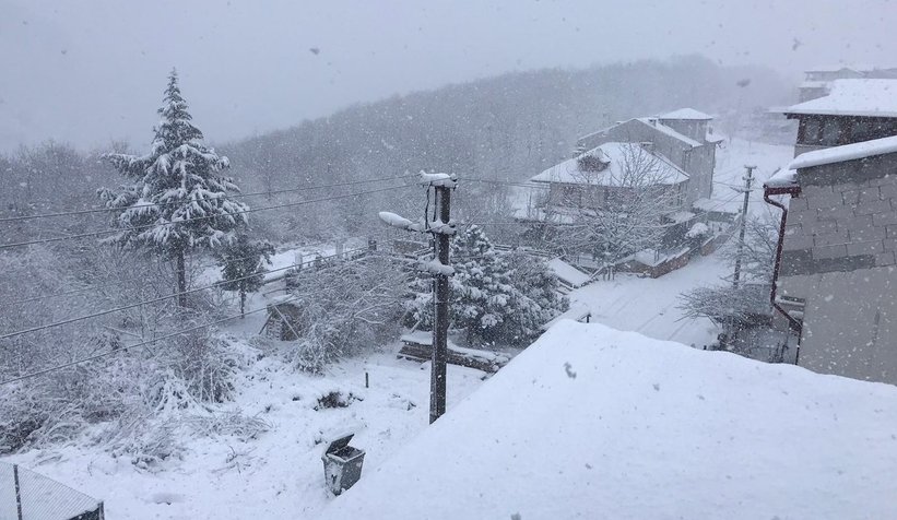 Sakarya'da kar etkili oluyor
