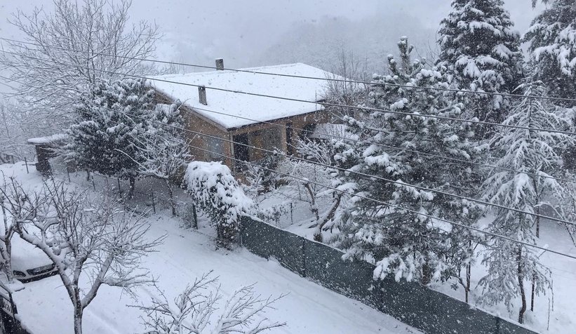 Sakarya'da kar etkili oluyor