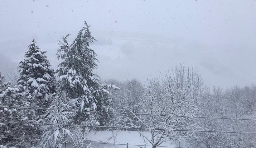 Sakarya'da kar etkili oluyor