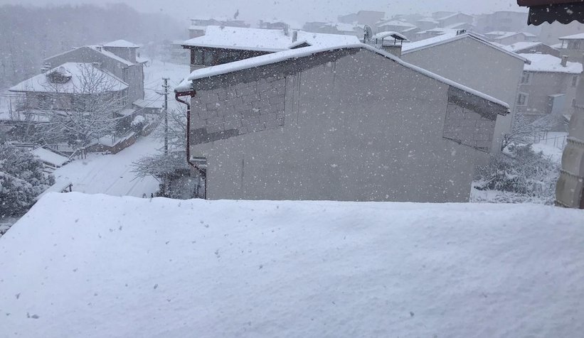 Sakarya'da kar etkili oluyor