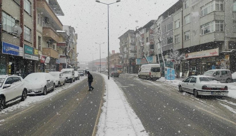 Sakarya'da kar etkili oluyor