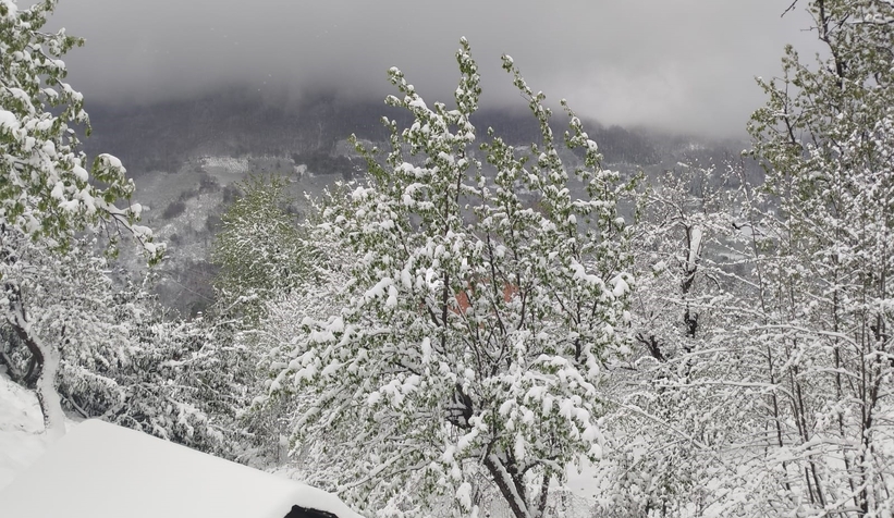 Sakarya'da kar kalınlığı 20 santimetreye ulaştı