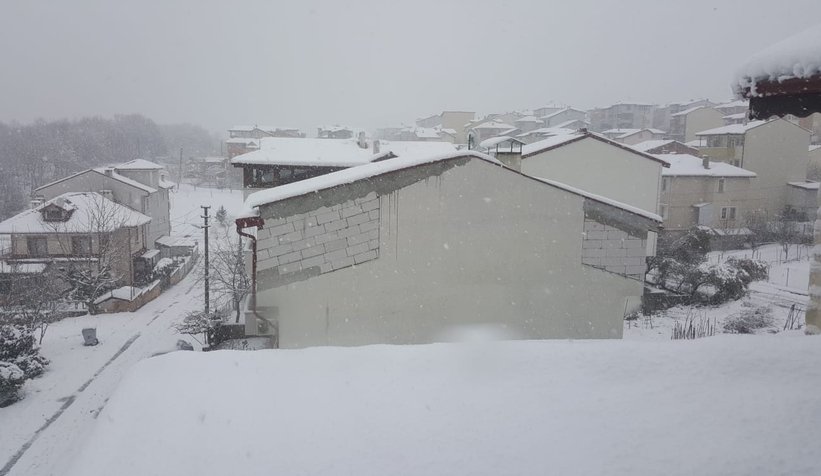 Sakarya'da kar şiddetini arttırdı