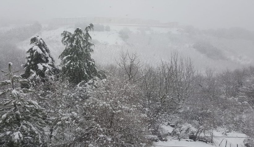 Sakarya'da kar şiddetini arttırdı