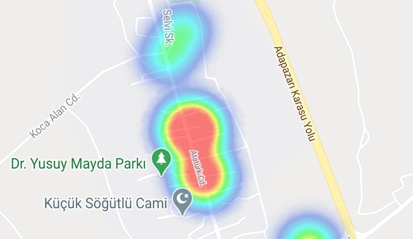 Sakarya'da korona alarmı, İşte en tehlikeli yerler