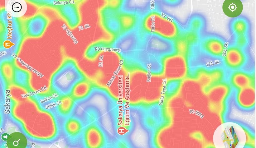 Sakarya'da korona alarmı, İşte en tehlikeli yerler