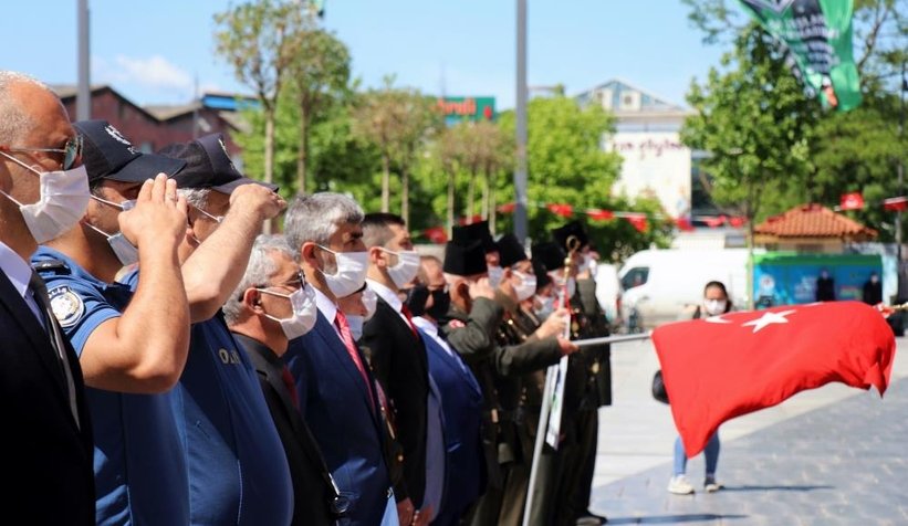 Sakarya'da korona gölgesinde 19 Mayıs kutlaması