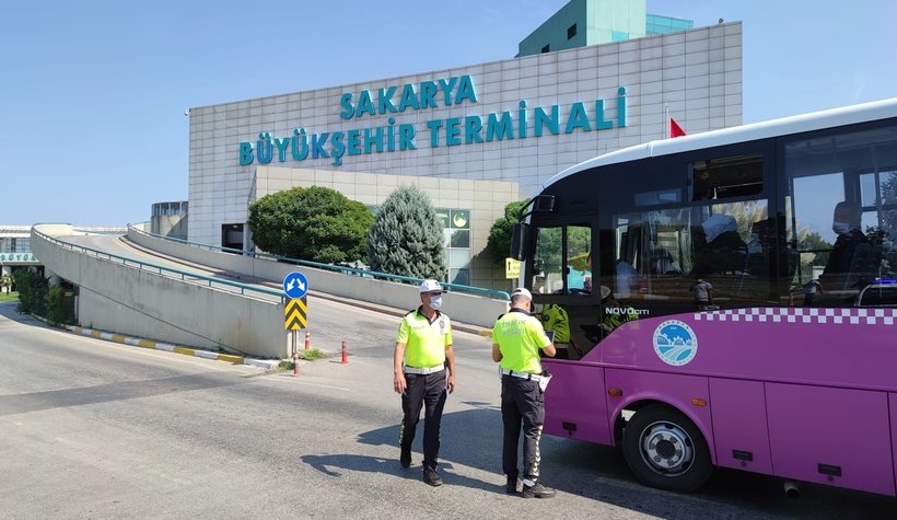 Sakarya'da Kovid-19 denetimi yapıldı