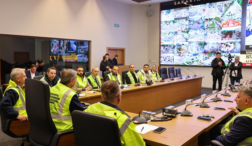 Sakarya'da kriz masası kuruldu